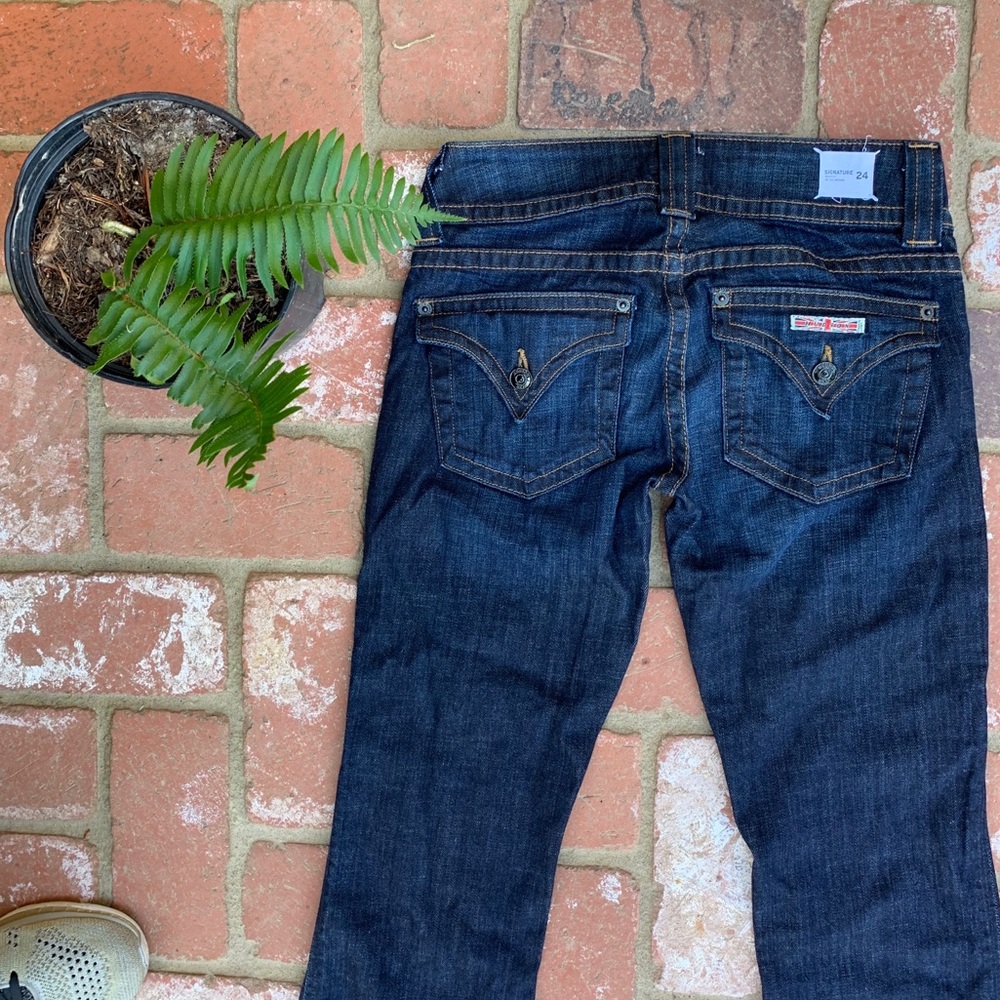 Hudson signature bootcut flare dark wash jeans - Picture 8 of 16